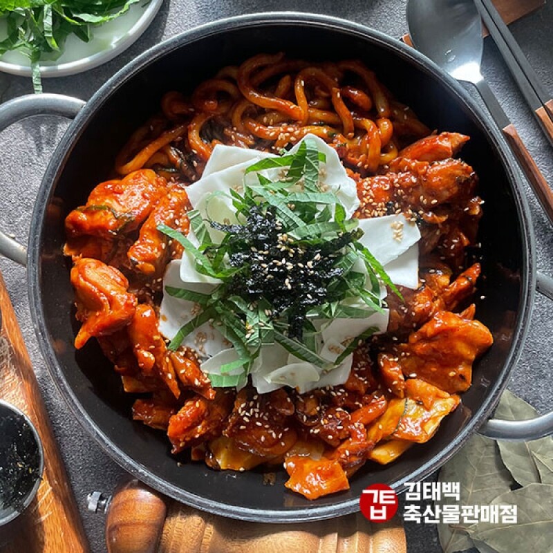 강원더몰,[김태백축산물 판매점] 통째로 한마리 춘천 순살닭갈비 1Kg